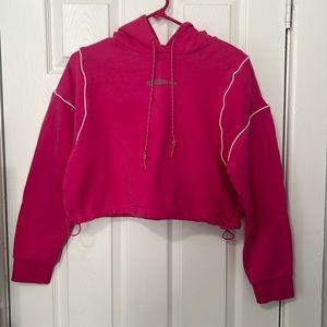 Adidas Crop Hoodie, Size Small